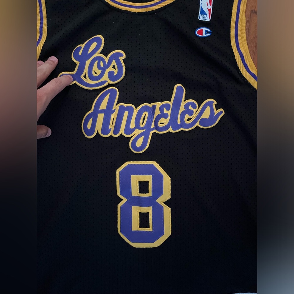 Men’s Vintage Champion Kobe Bryant Jersey Size M - Picture 8 of 11